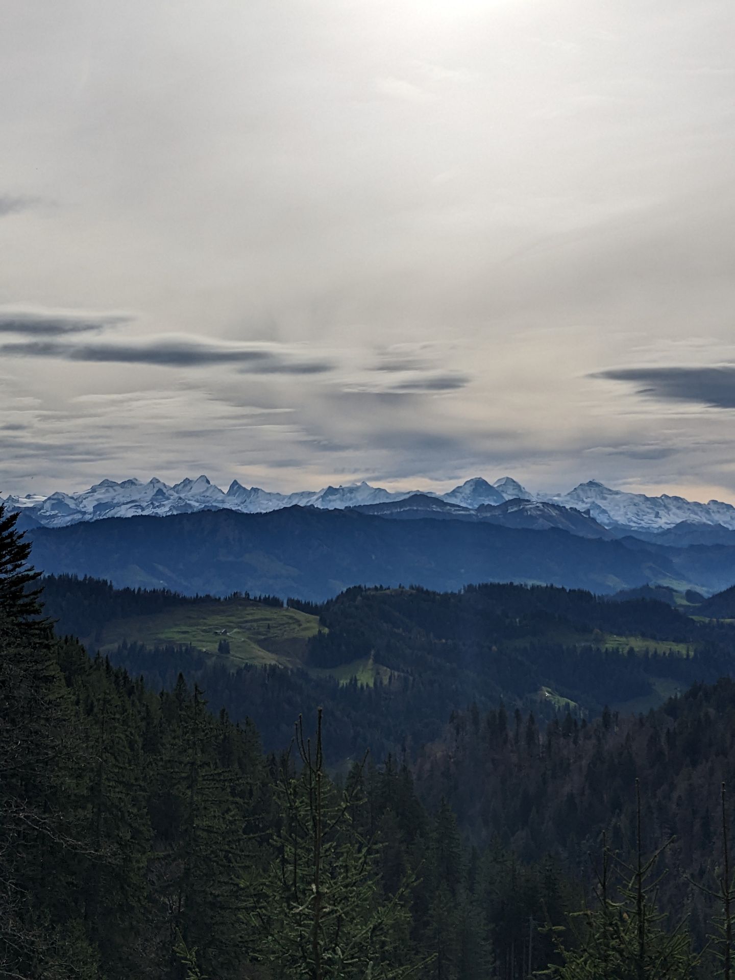 Das Berner Dreigestirn "Eiger - Mönch - Jungfrau"