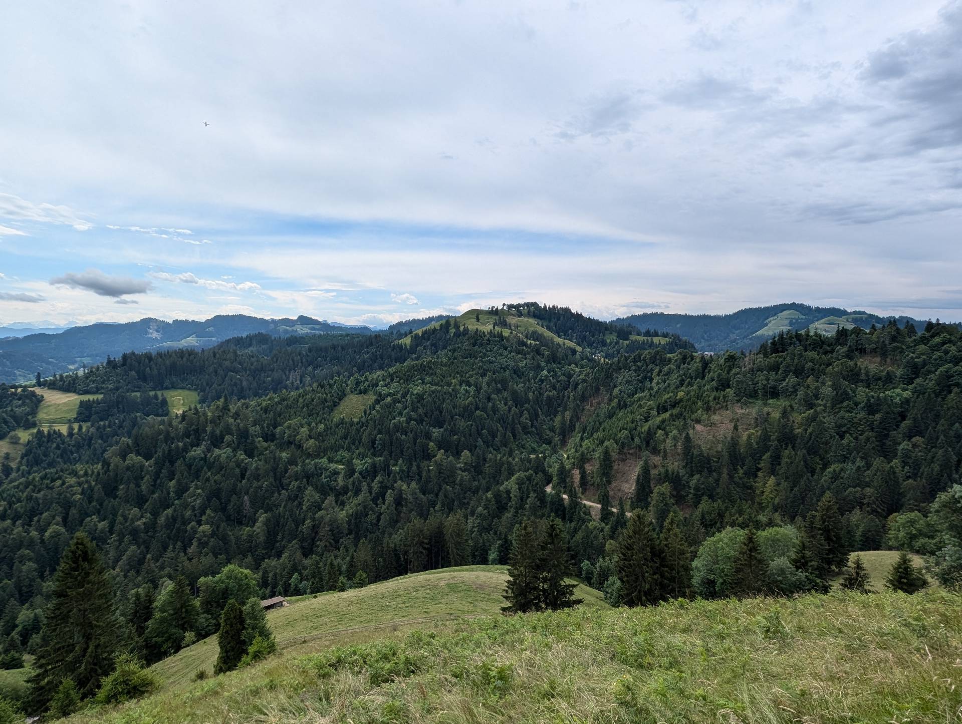 Blick zur Ober Scheidegg