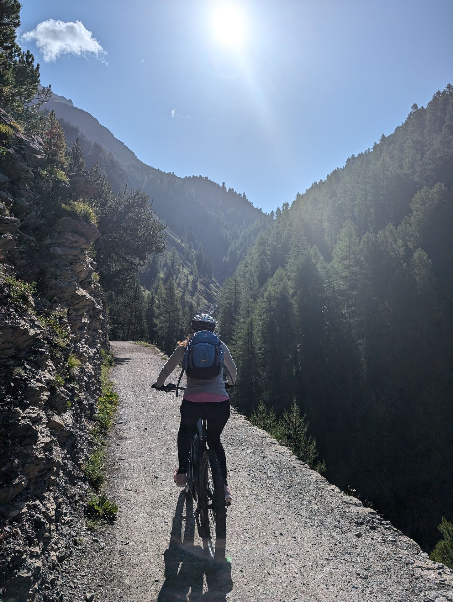 Aufstieg zum Passo di Valle Alpisella