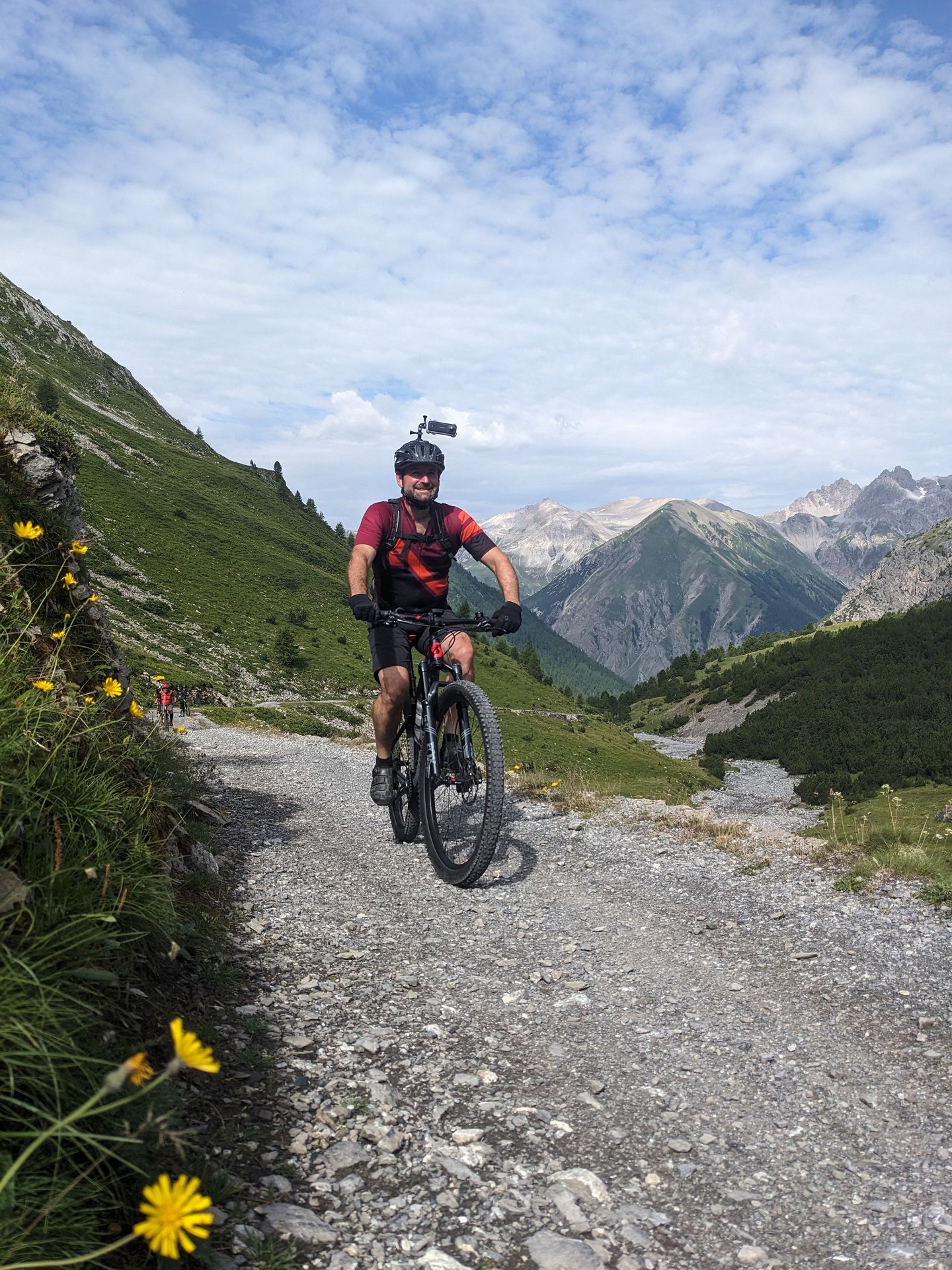 Aufstieg zum Passo di Valle Alpisella