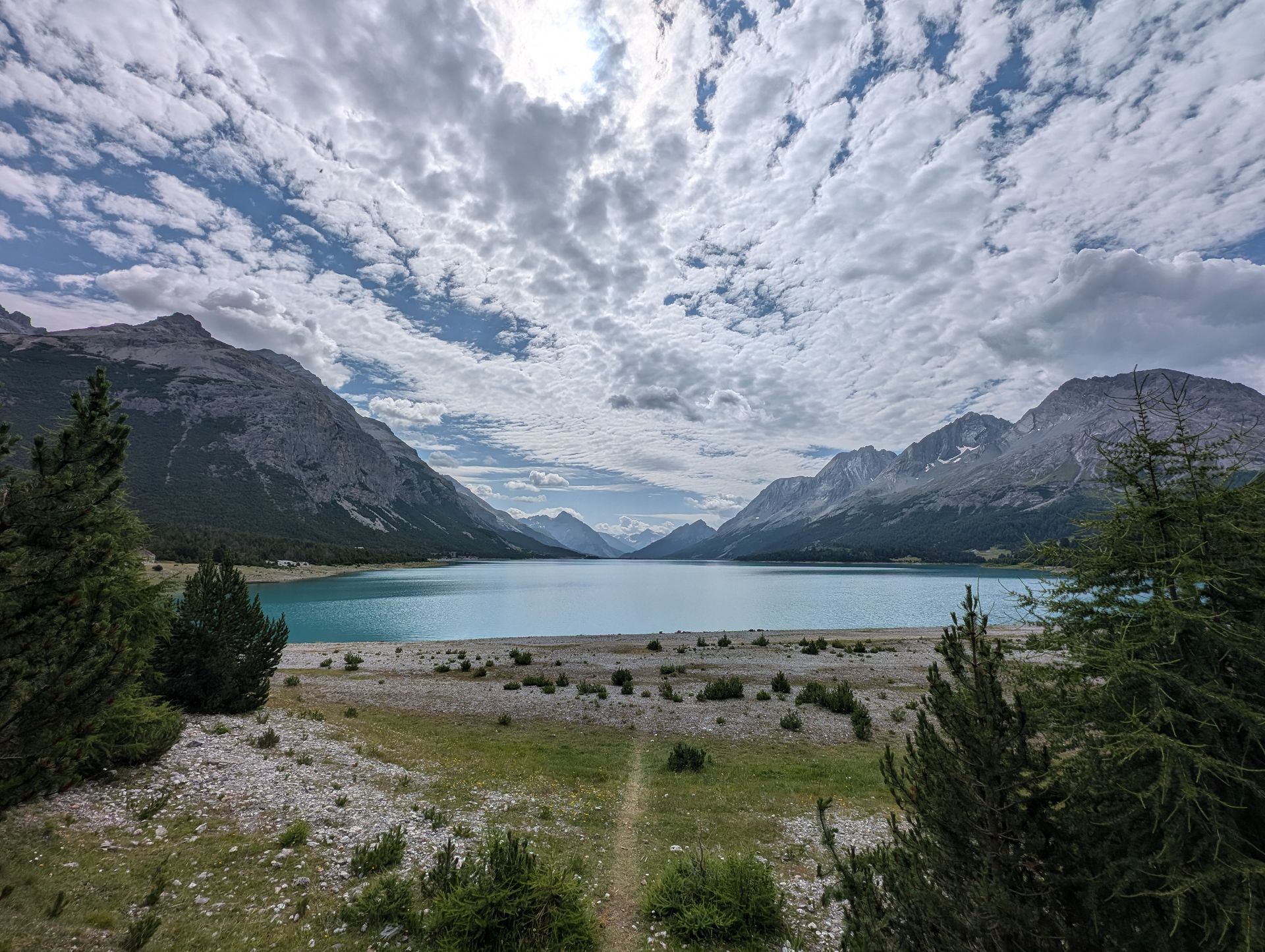 beim Lago di San Giacomo di Fraéle