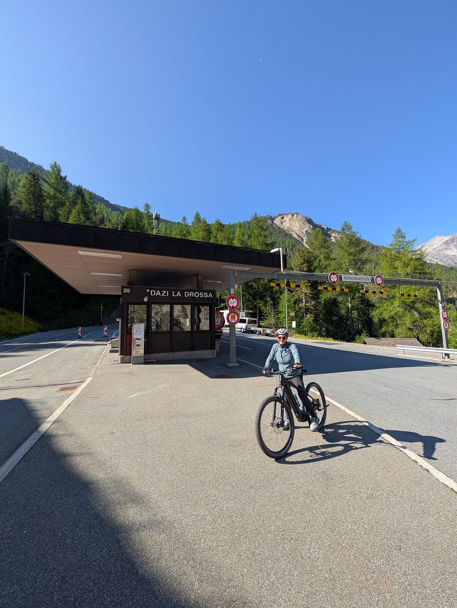 nach dem Tunnel bei Punt la Drossa