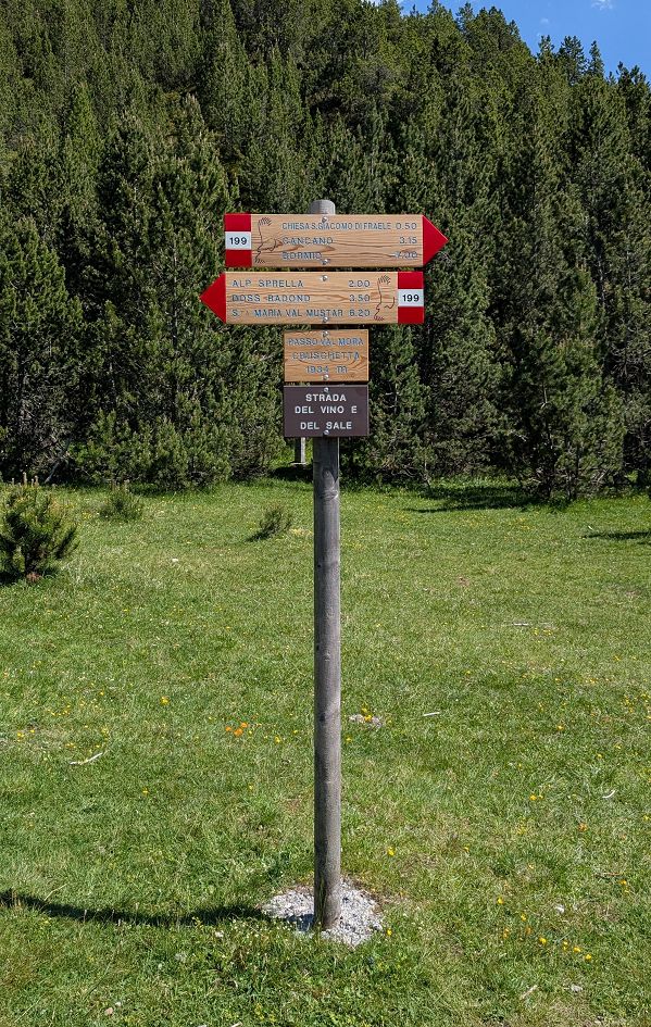 Grenze Schweiz - Italien