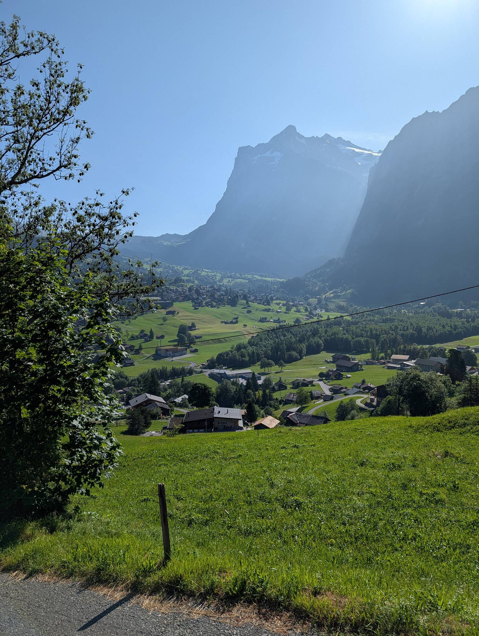 Blick Richtung Grosse Scheidegg