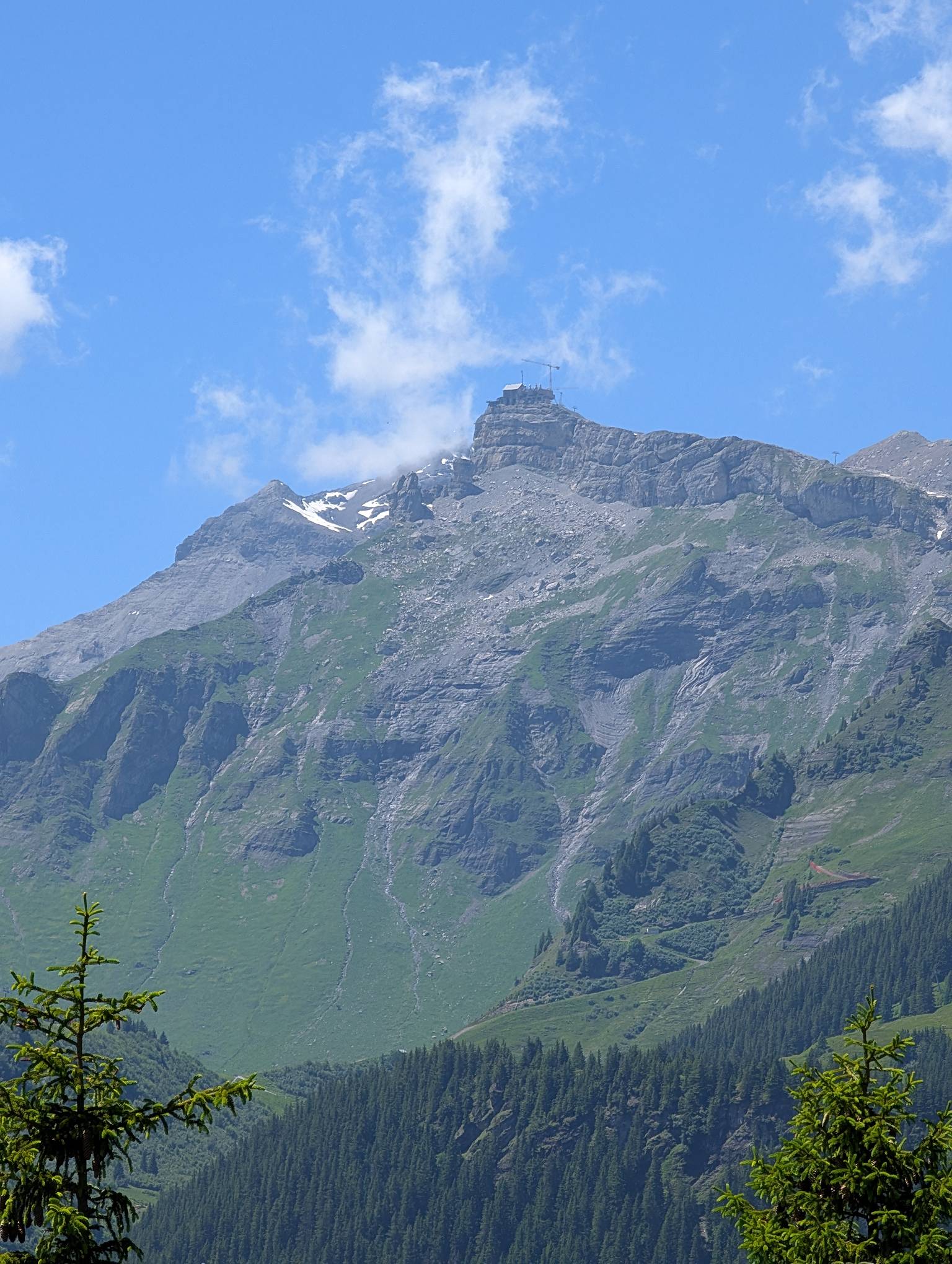 Sicht auf das Schilthorn