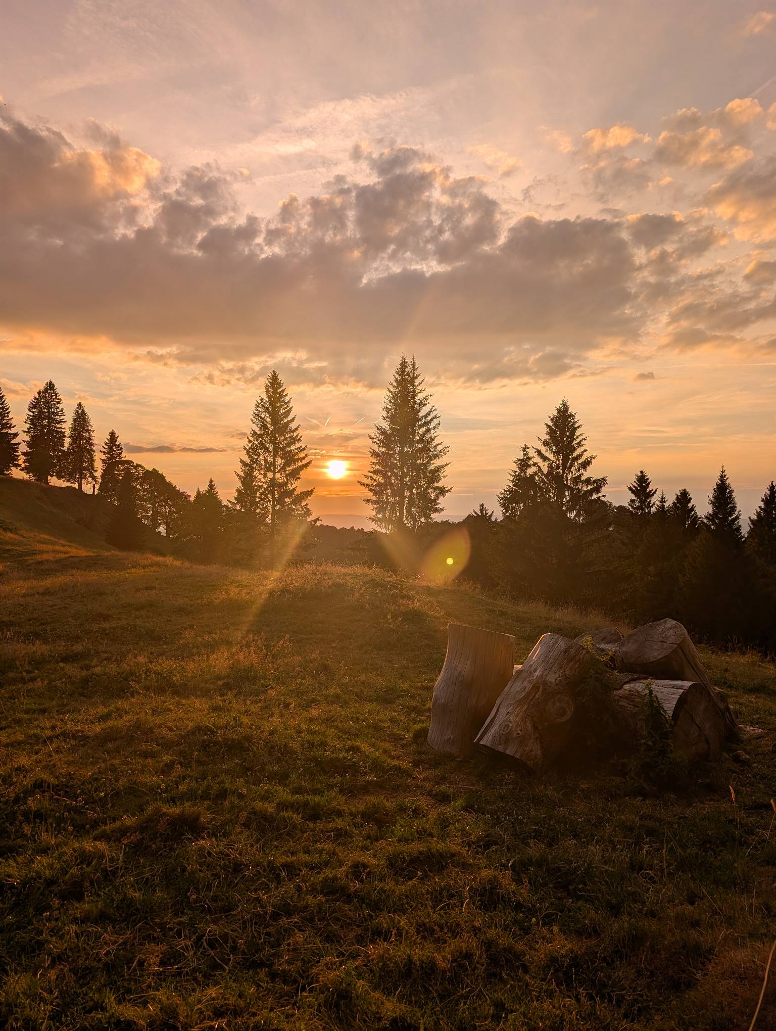 Sunset im Ahorngebiet